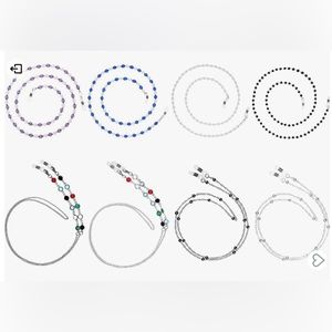 New still in packaging eye glass holders that go around your neck